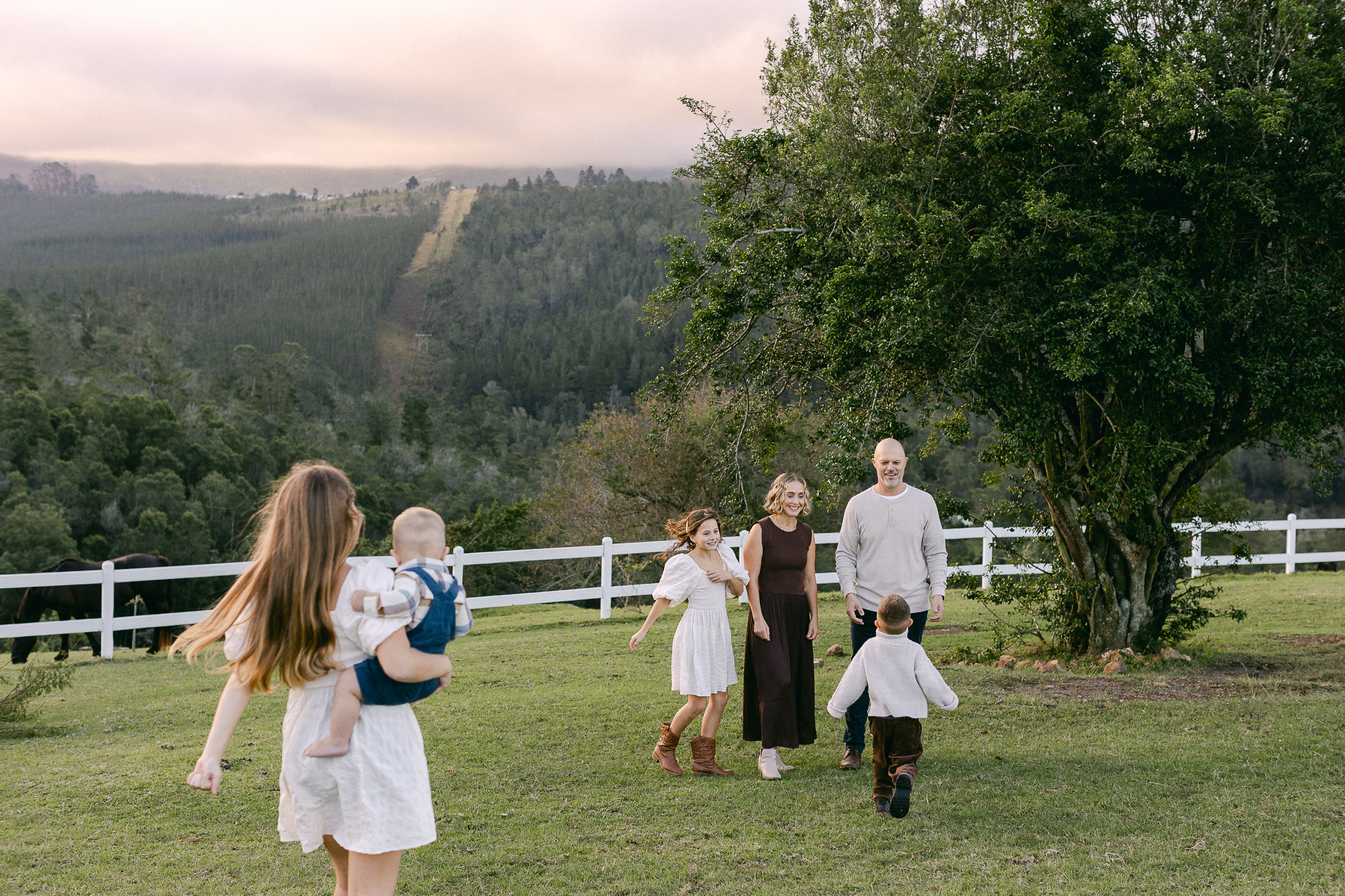 A Family Session Among  Horses | Garden Route Family Photographer