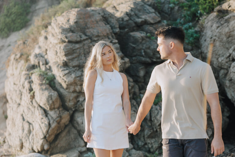 Beach Engagement Photo Session in the Garden Route